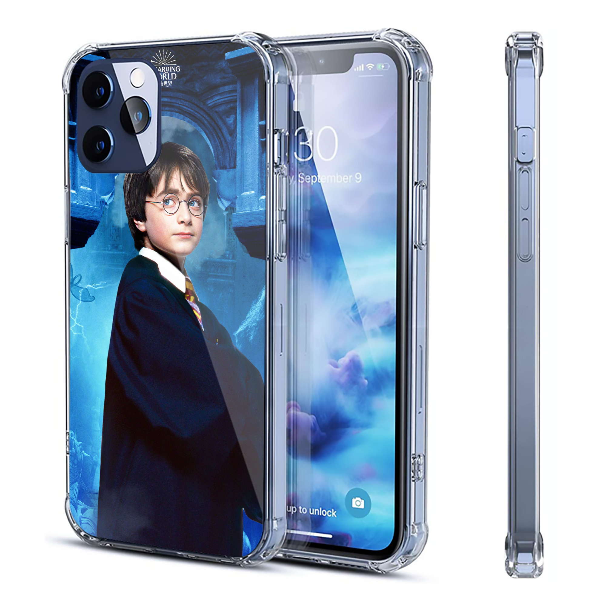 （画像用） Harry Potter ハリー・ポッターシリーズ 【iPhone 12シリーズ対応】透明スマホケース（クリアソフトケース）